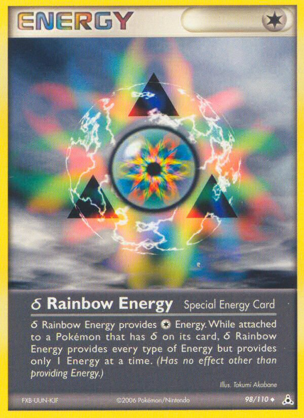 Rainbow Energy (98/110) (Delta Species) [EX: Holon Phantoms] | Good Games Morley