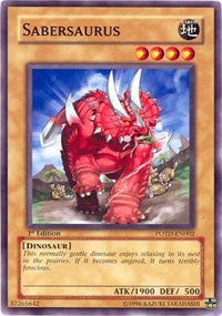 Sabersaurus [POTD-EN002] Common | Good Games Morley
