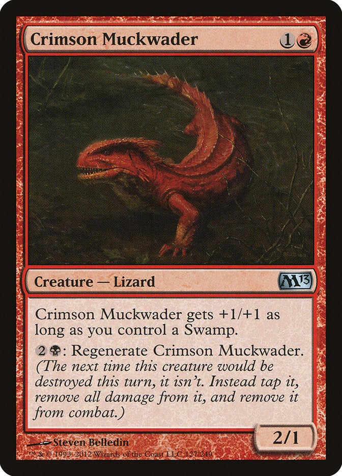 Crimson Muckwader [Magic 2013] | Good Games Morley