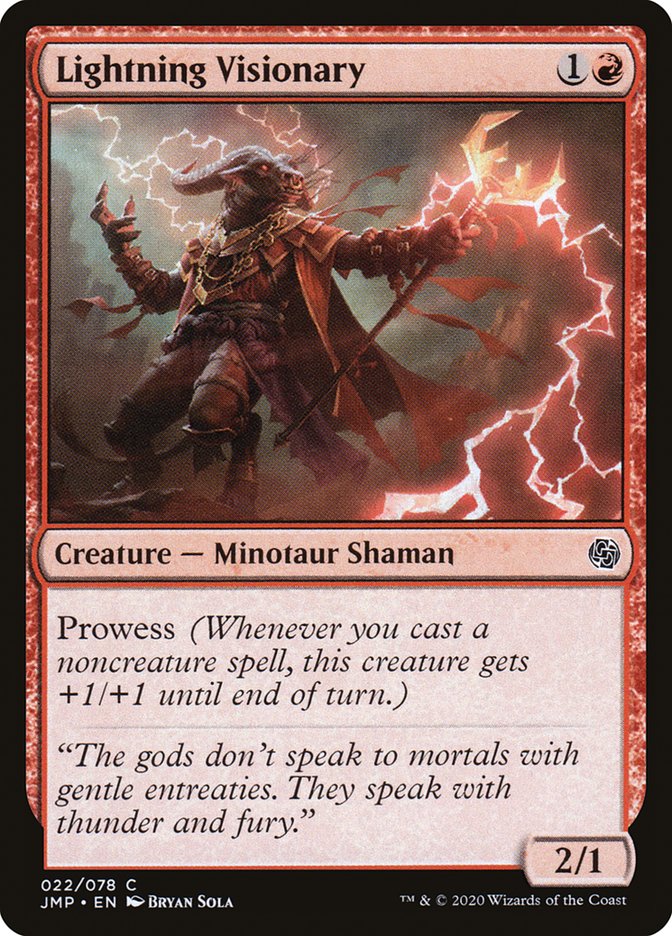 Lightning Visionary [Jumpstart] | Good Games Morley