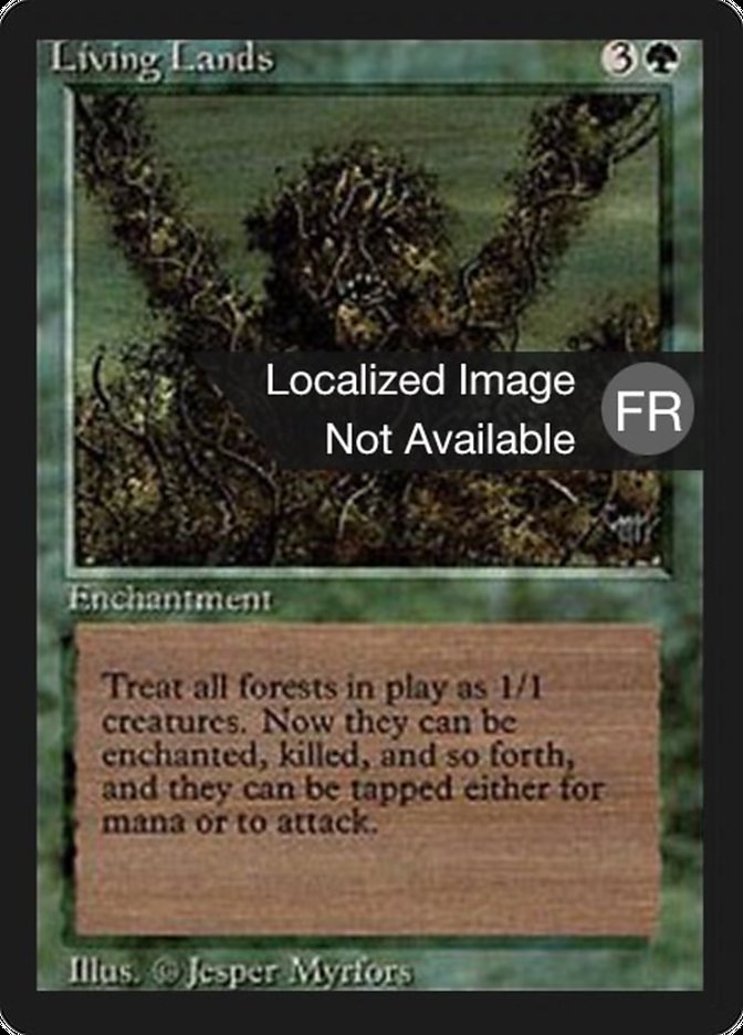 Living Lands [Foreign Black Border] | Good Games Morley