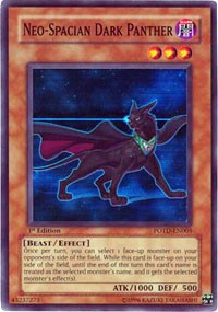 Neo-Spacian Dark Panther [POTD-EN005] Super Rare | Good Games Morley