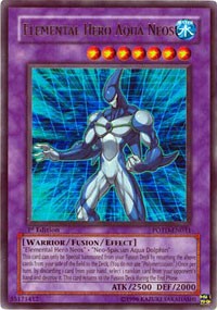 Elemental Hero Aqua Neos [POTD-EN031] Ultra Rare | Good Games Morley