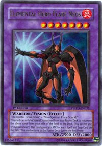 Elemental Hero Flare Neos [POTD-EN032] Ultra Rare | Good Games Morley