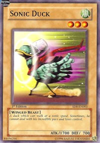 Sonic Duck [SD8-EN003] Common | Good Games Morley