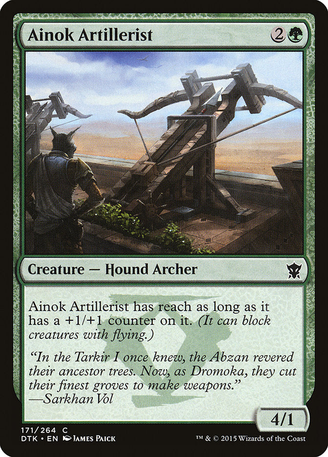 Ainok Artillerist [Dragons of Tarkir] | Good Games Morley