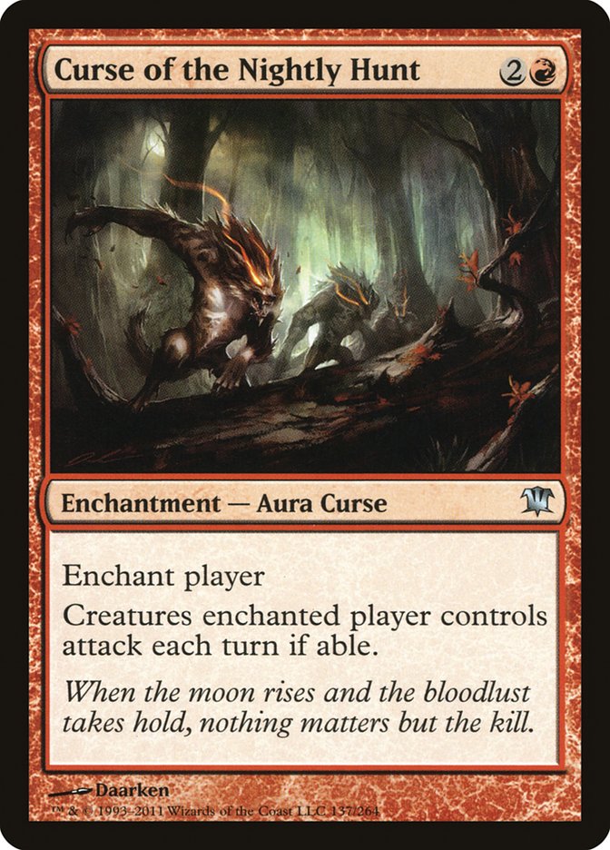 Curse of the Nightly Hunt [Innistrad] | Good Games Morley
