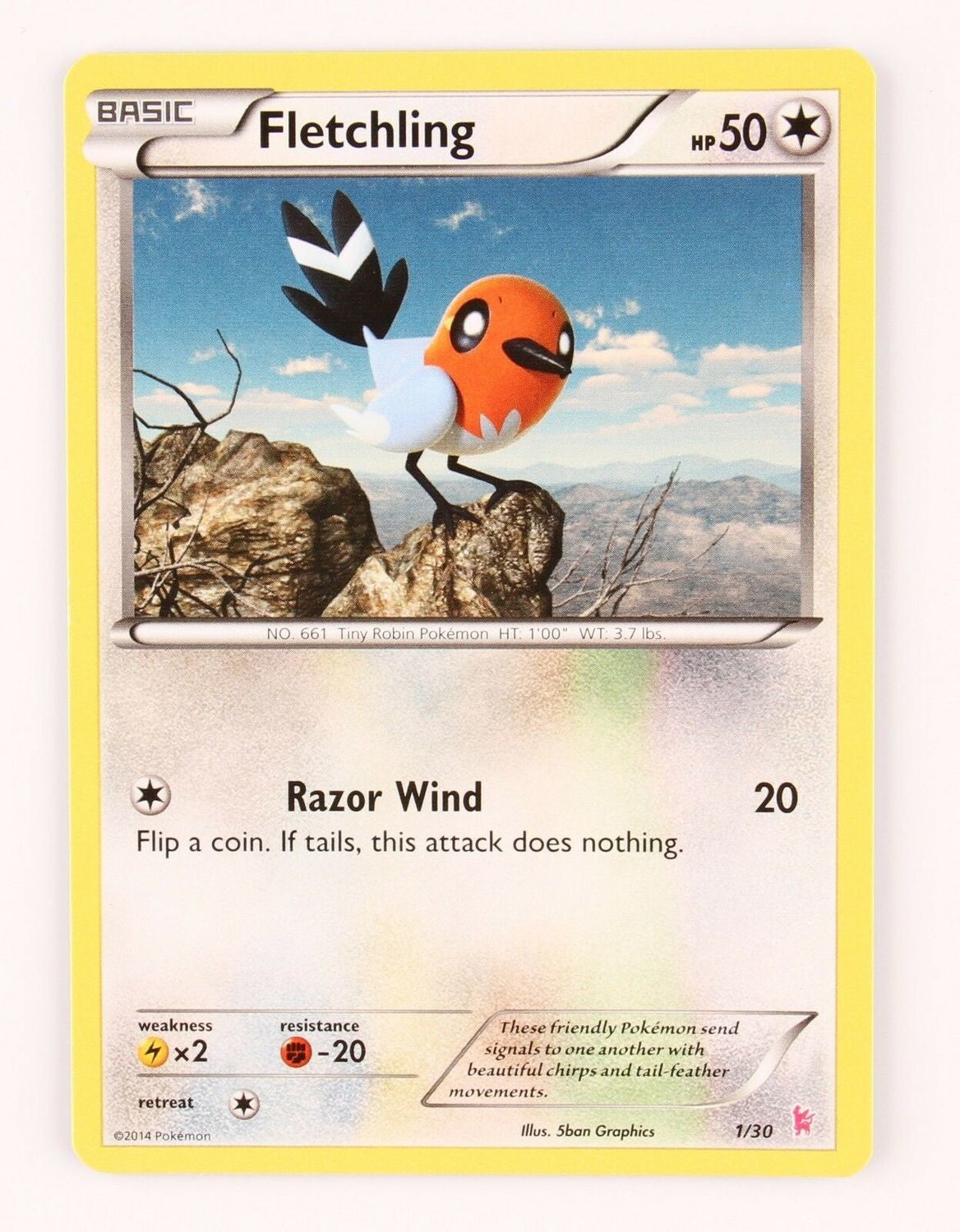 Fletchling (1/30) [XY: Trainer Kit - Sylveon] | Good Games Morley