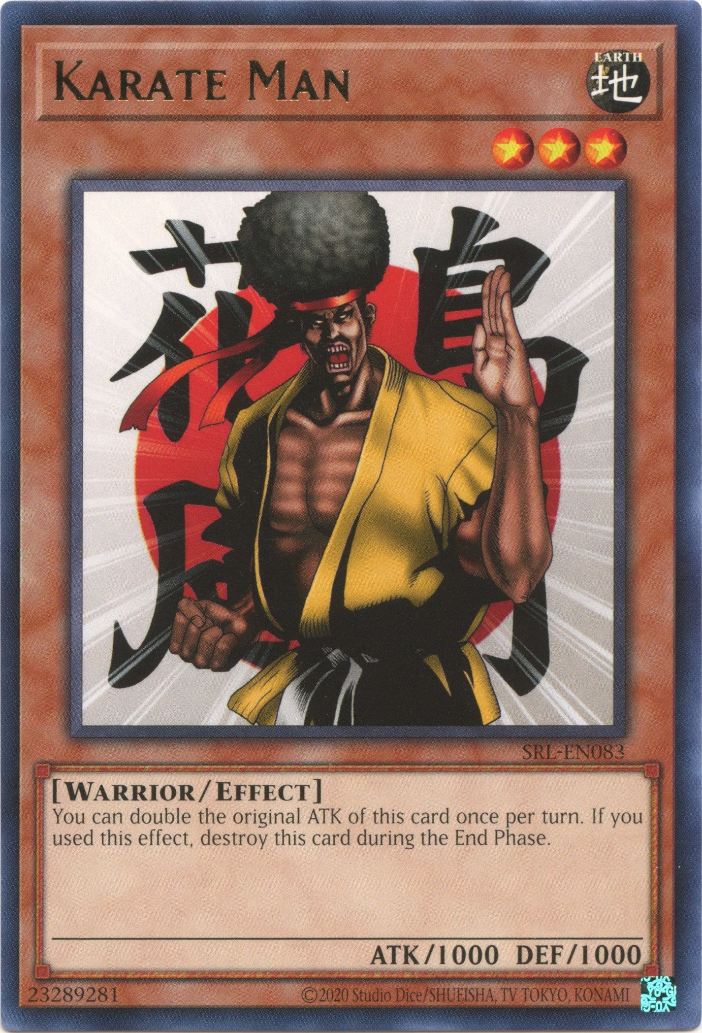 Karate Man (25th Anniversary) [SRL-EN083] Rare | Good Games Morley