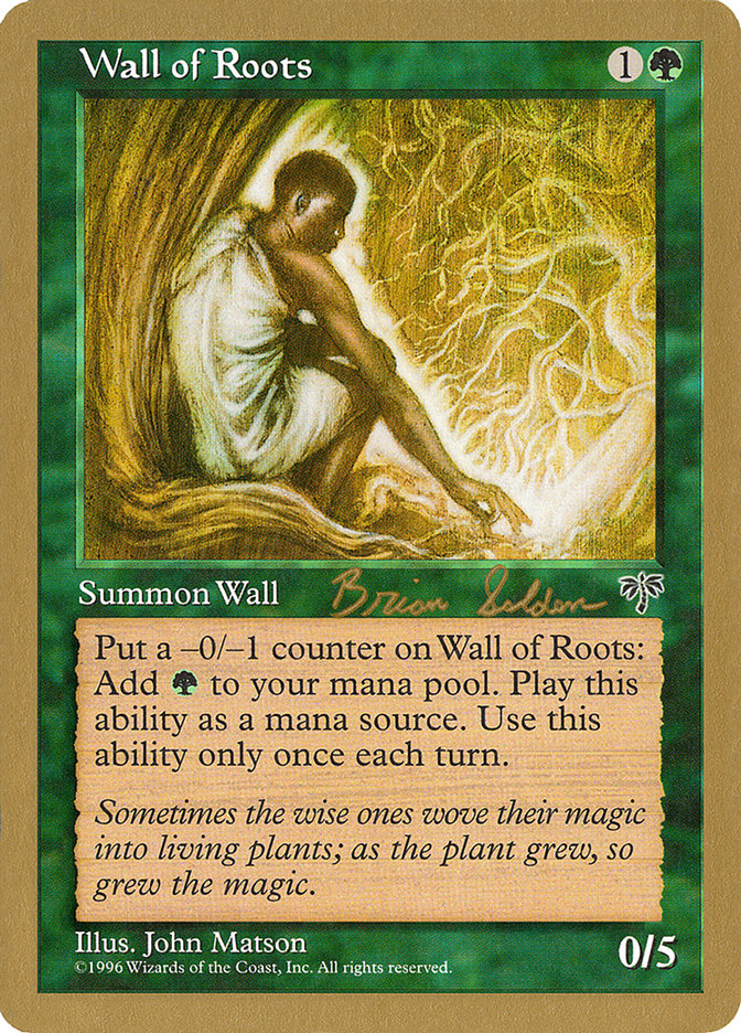 Wall of Roots (Brian Selden) [World Championship Decks 1998] | Good Games Morley