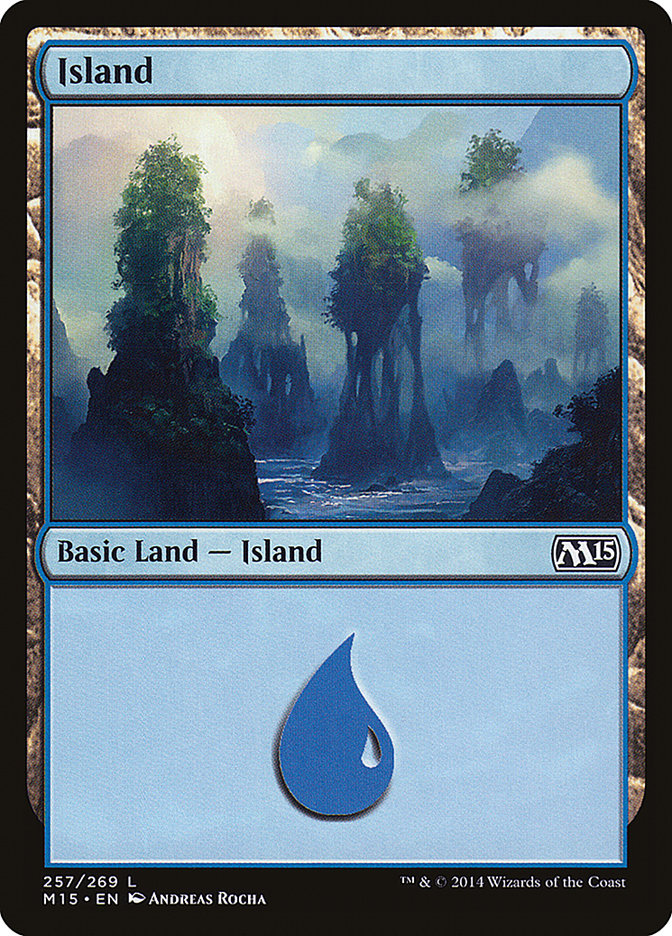 Island (257) [Magic 2015] | Good Games Morley