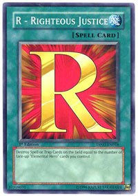 R - Righteous Justice [DP03-EN018] Common | Good Games Morley