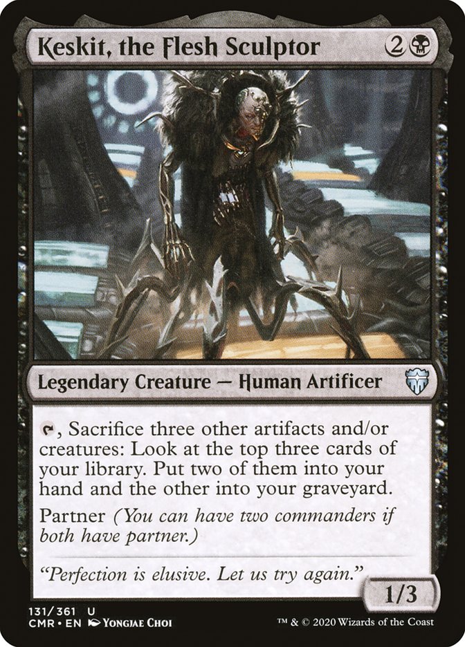 Keskit, the Flesh Sculptor [Commander Legends] | Good Games Morley
