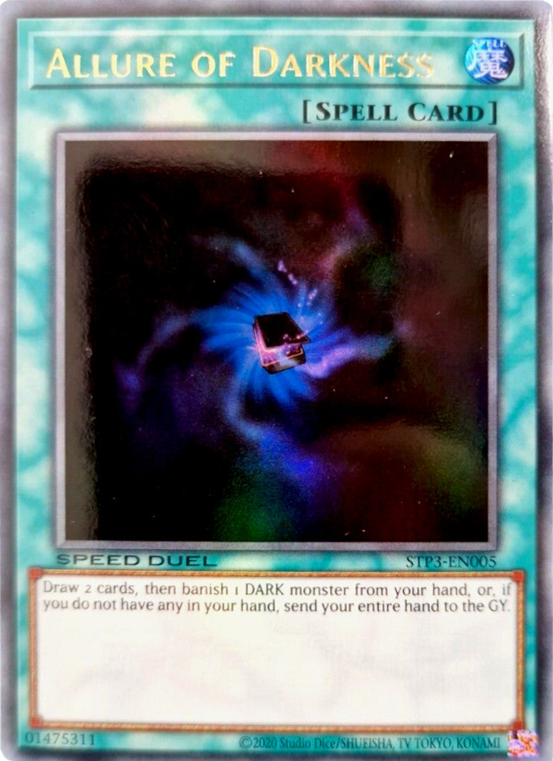 Allure of Darkness [STP3-EN005] Ultra Rare | Good Games Morley