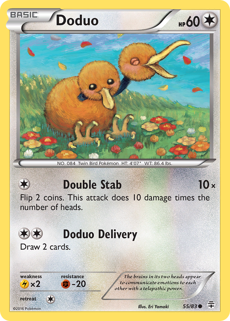 Doduo (55/83) [XY: Generations] | Good Games Morley