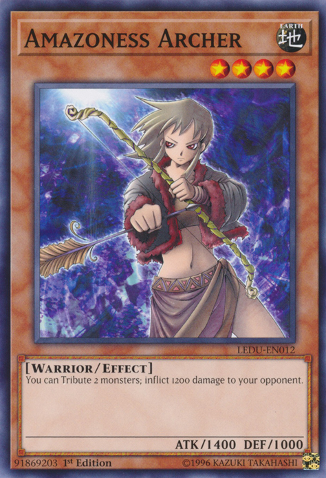 Amazoness Archer [LEDU-EN012] Common | Good Games Morley