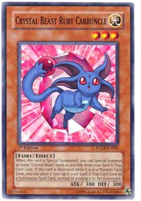 Crystal Beast Ruby Carbuncle [FOTB-EN001] Common | Good Games Morley