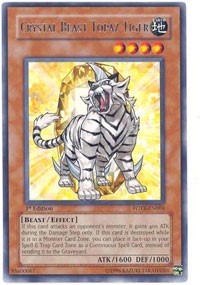 Crystal Beast Topaz Tiger [FOTB-EN004] Rare | Good Games Morley