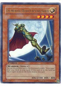 Elemental Hero Captain Gold [FOTB-EN014] Ultra Rare | Good Games Morley