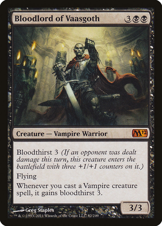 Bloodlord of Vaasgoth [Magic 2012] | Good Games Morley