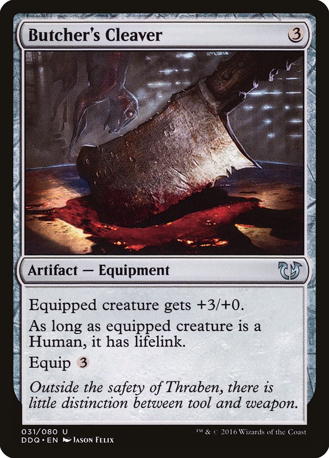 Butcher's Cleaver [Duel Decks: Blessed vs. Cursed] | Good Games Morley