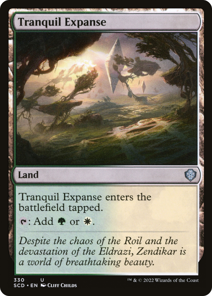 Tranquil Expanse [Starter Commander Decks] | Good Games Morley