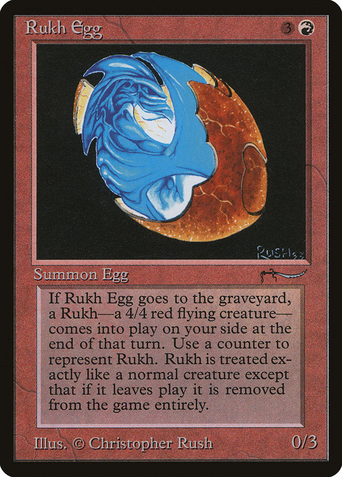 Rukh Egg (Dark Mana Cost) [Arabian Nights] | Good Games Morley