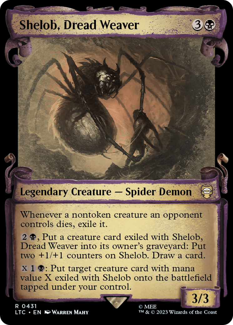 Shelob, Dread Weaver [The Lord of the Rings: Tales of Middle-Earth Commander Showcase Scrolls] | Good Games Morley