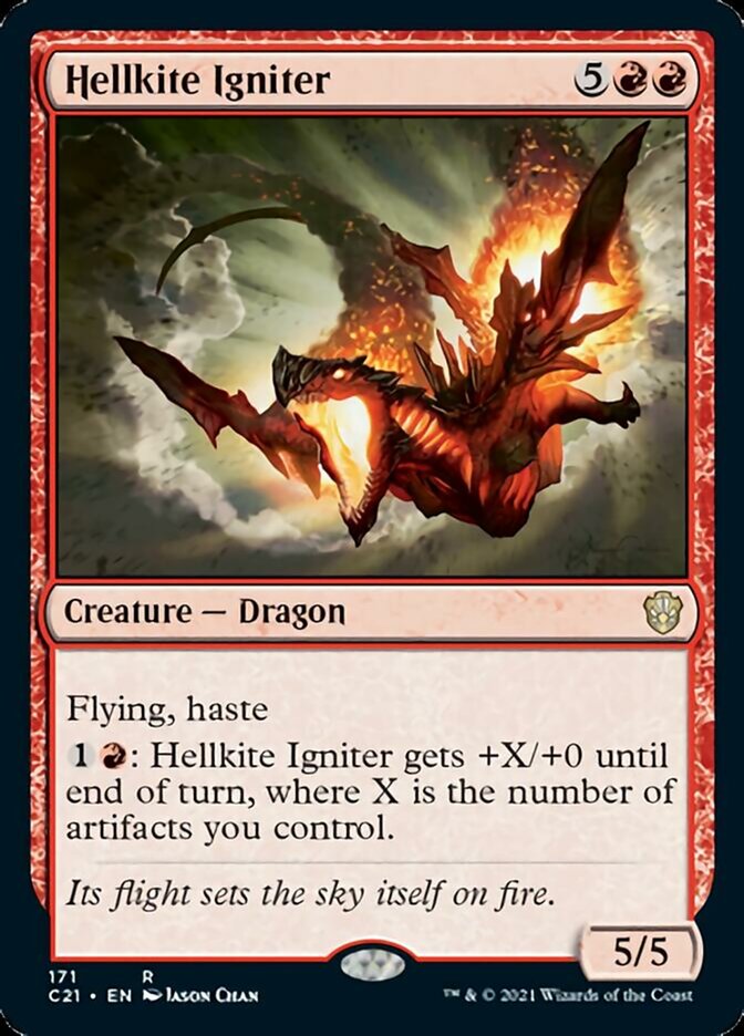 Hellkite Igniter [Commander 2021] | Good Games Morley