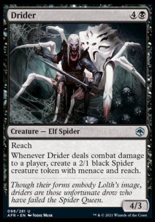 Drider [Dungeons & Dragons: Adventures in the Forgotten Realms] | Good Games Morley