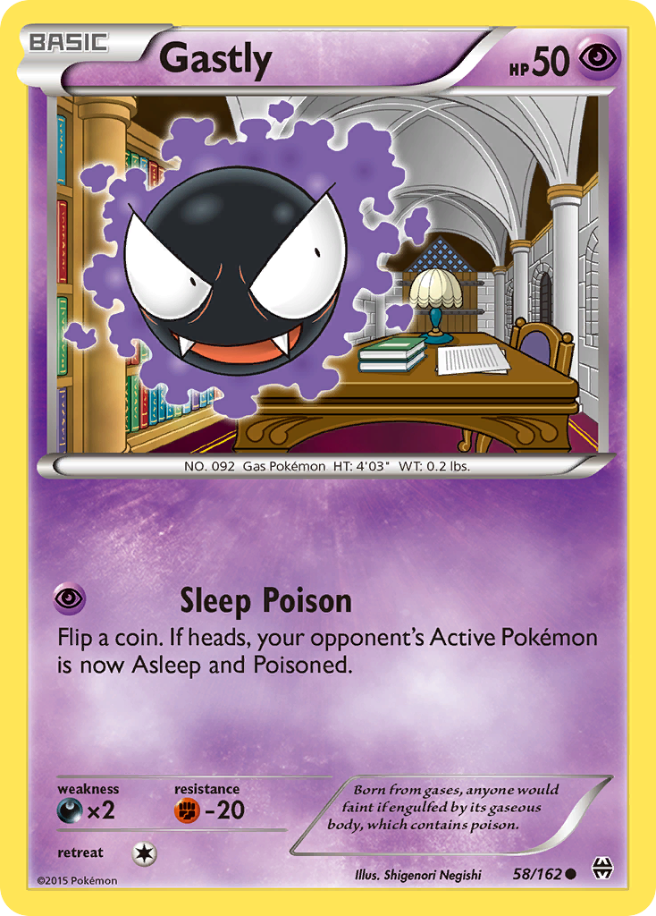 Gastly (58/162) [XY: BREAKthrough] | Good Games Morley