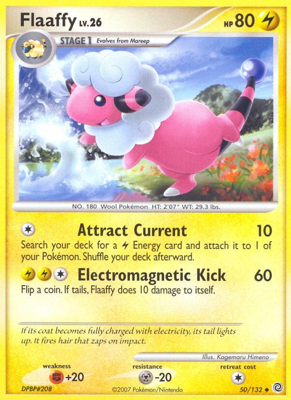 Flaaffy (50/132) [Diamond & Pearl: Secret Wonders] | Good Games Morley