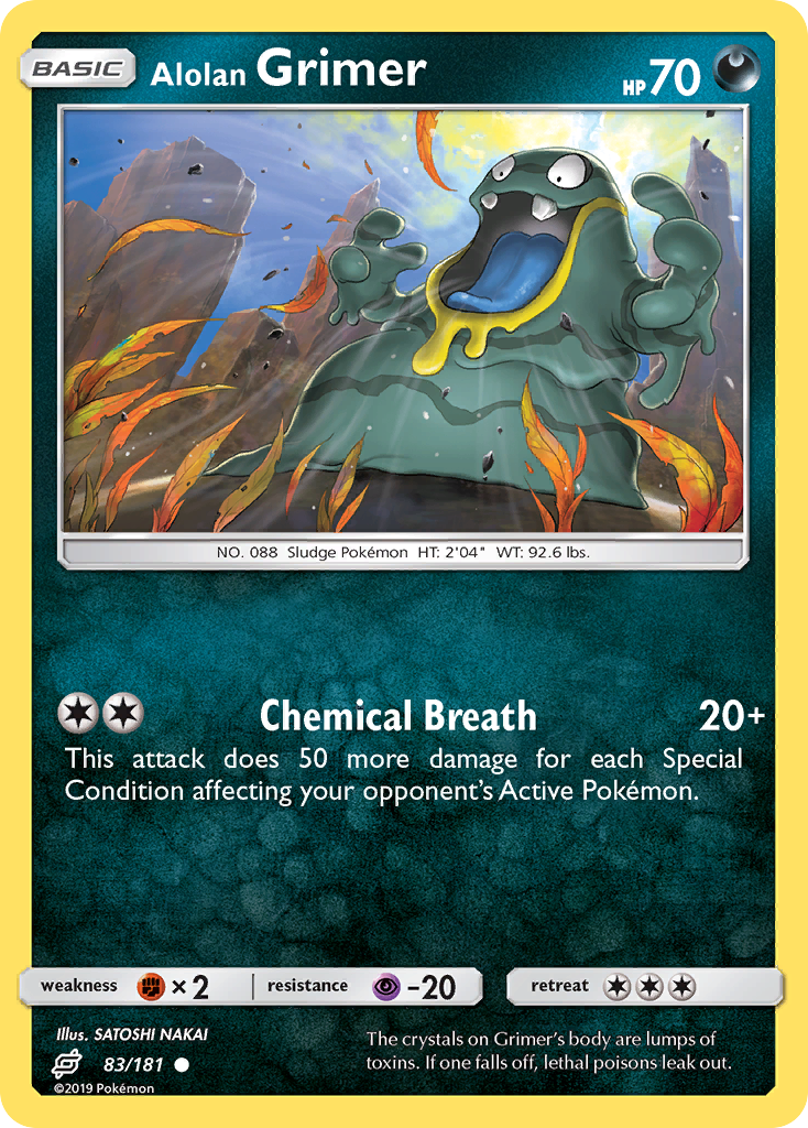 Alolan Grimer (83/181) [Sun & Moon: Team Up] | Good Games Morley