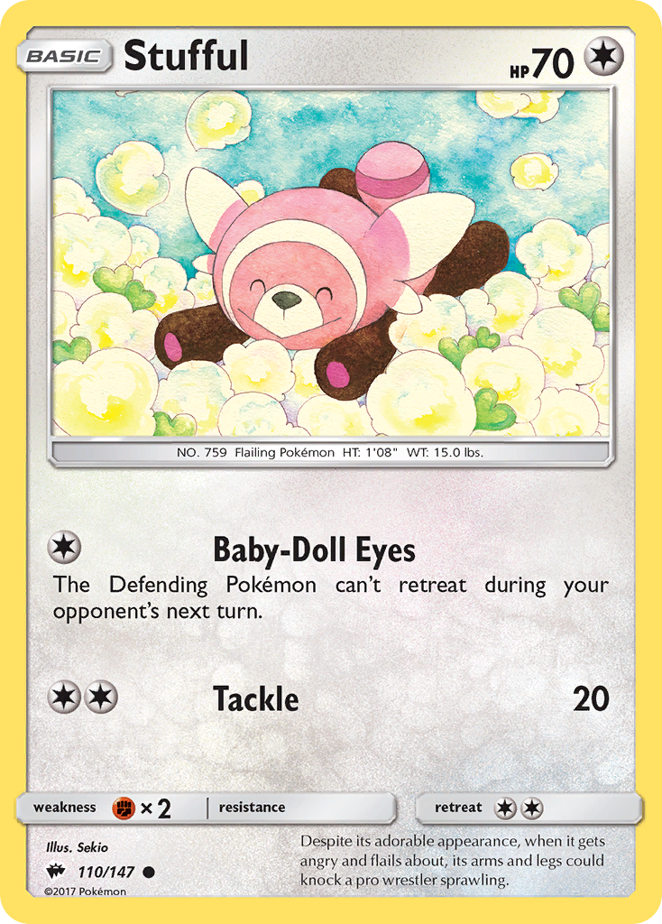 Stufful (110/147) [Sun & Moon: Burning Shadows] | Good Games Morley