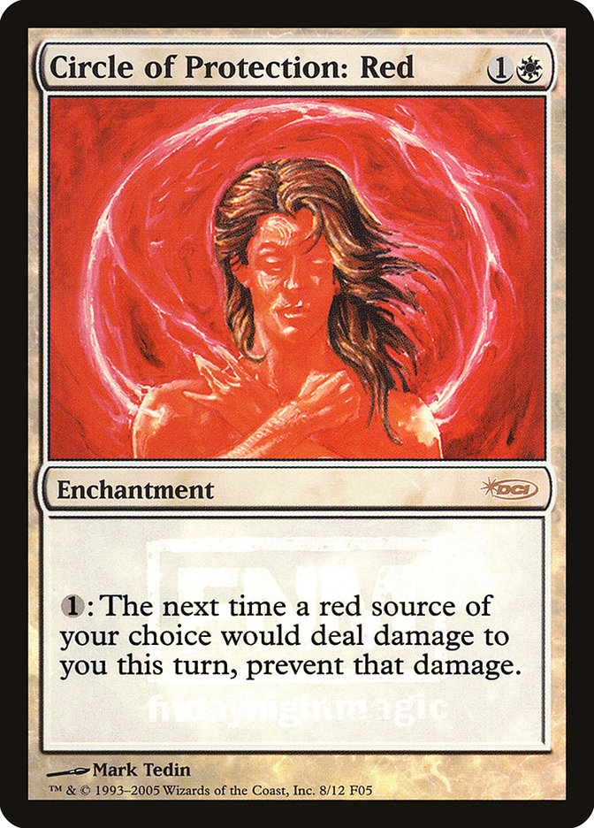 Circle of Protection: Red [Friday Night Magic 2005] | Good Games Morley