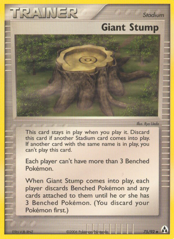 Giant Stump (75/92) [EX: Legend Maker] | Good Games Morley