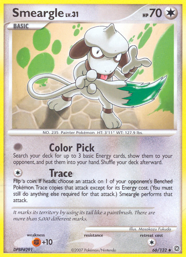 Smeargle (66/132) [Diamond & Pearl: Secret Wonders] | Good Games Morley