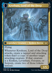 Runo Stromkirk // Krothuss, Lord of the Deep [Innistrad: Crimson Vow] | Good Games Morley