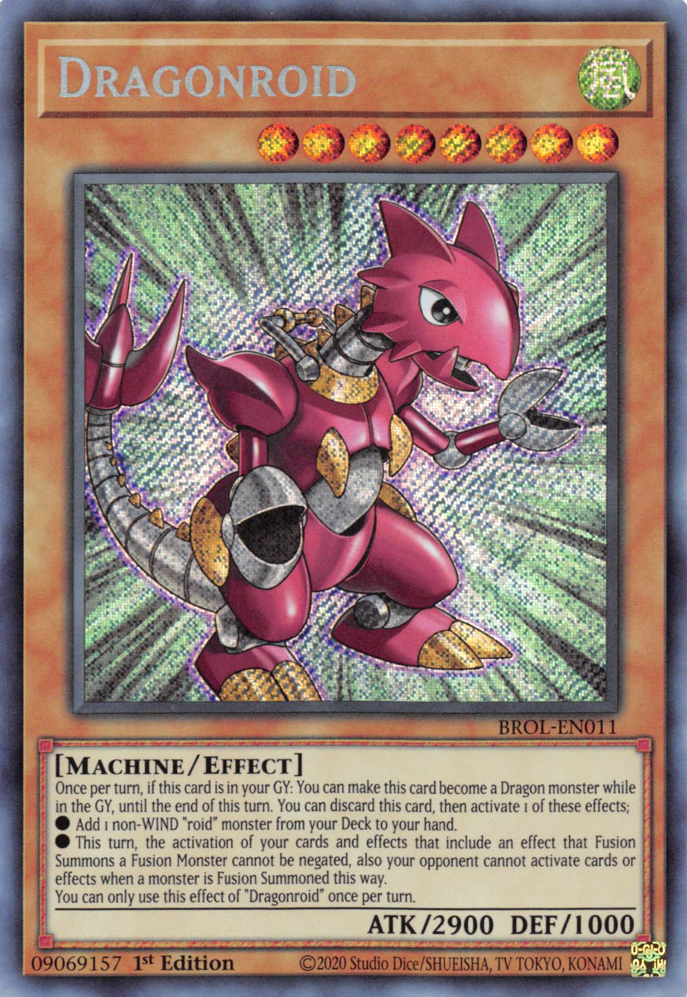 Dragonroid [BROL-EN011] Secret Rare | Good Games Morley