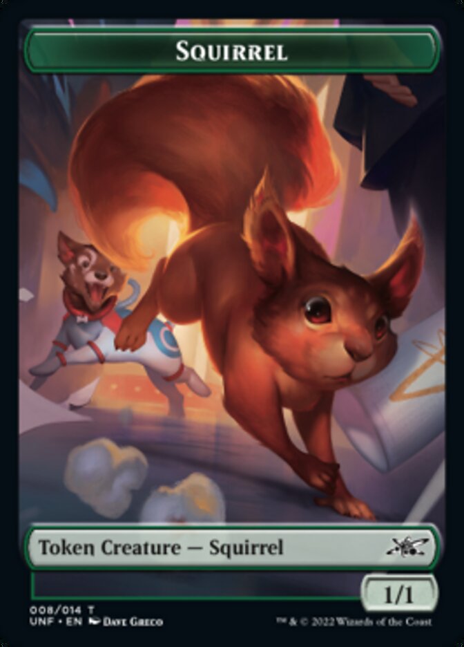 Squirrel Token [Unfinity Tokens] | Good Games Morley