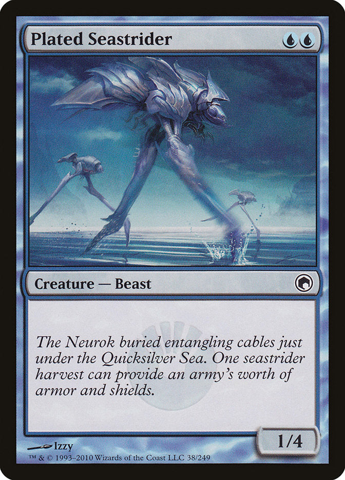 Plated Seastrider [Scars of Mirrodin] | Good Games Morley