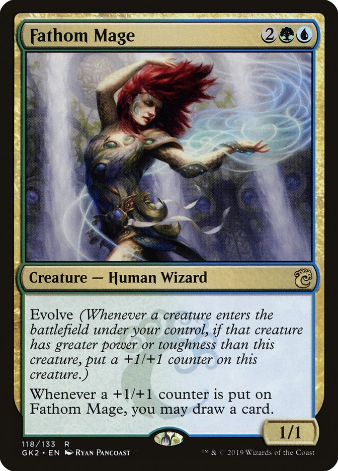 Fathom Mage [Ravnica Allegiance Guild Kit] | Good Games Morley