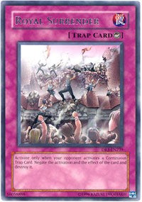 Royal Surrender [DR3-EN239] Rare | Good Games Morley