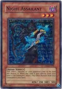Night Assailant [CP01-EN005] Super Rare | Good Games Morley