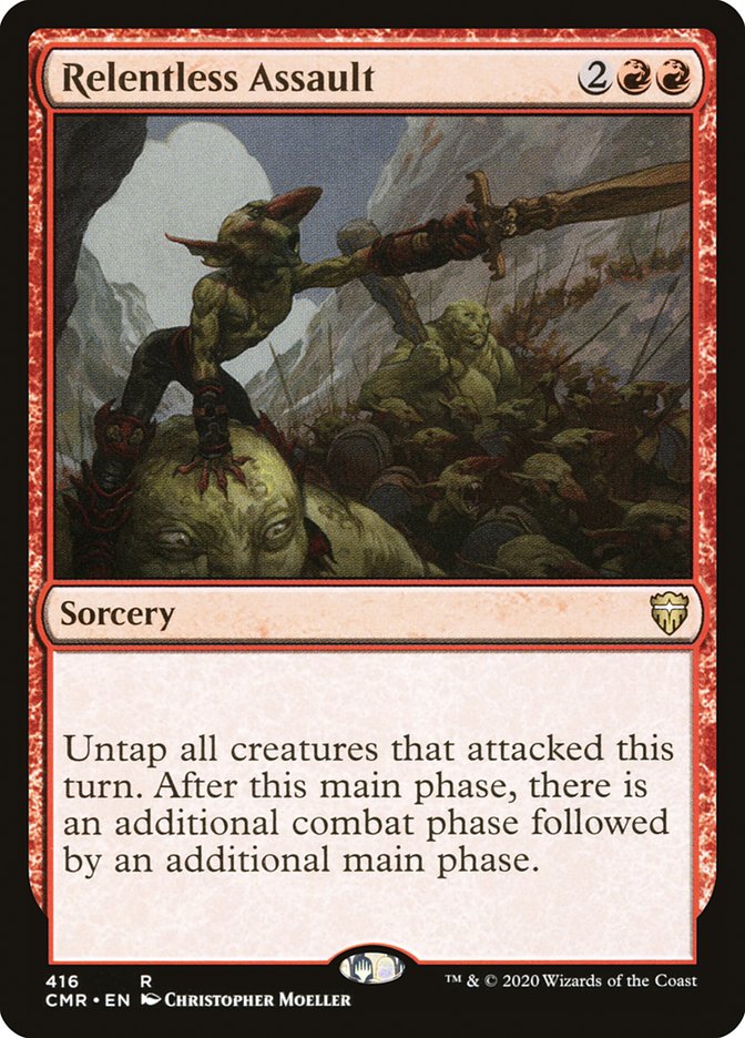 Relentless Assault [Commander Legends] | Good Games Morley
