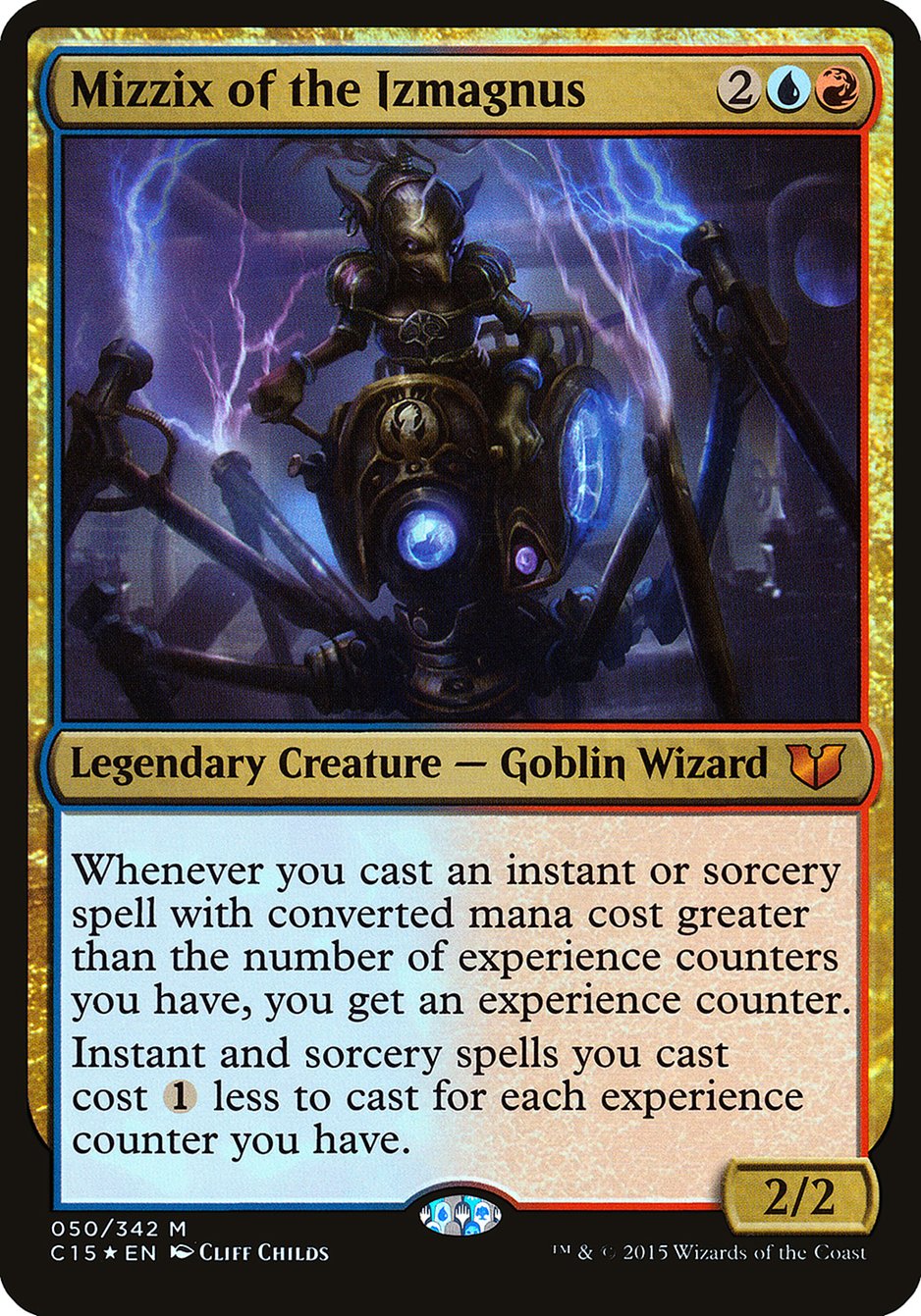 Mizzix of the Izmagnus (Oversized) [Commander 2015 Oversized] | Good Games Morley