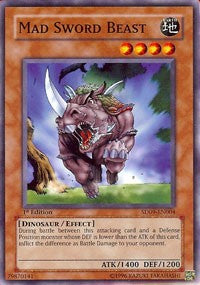 Mad Sword Beast [SD09-EN004] Common | Good Games Morley