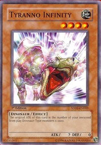 Tyranno Infinity [SD09-EN009] Common | Good Games Morley