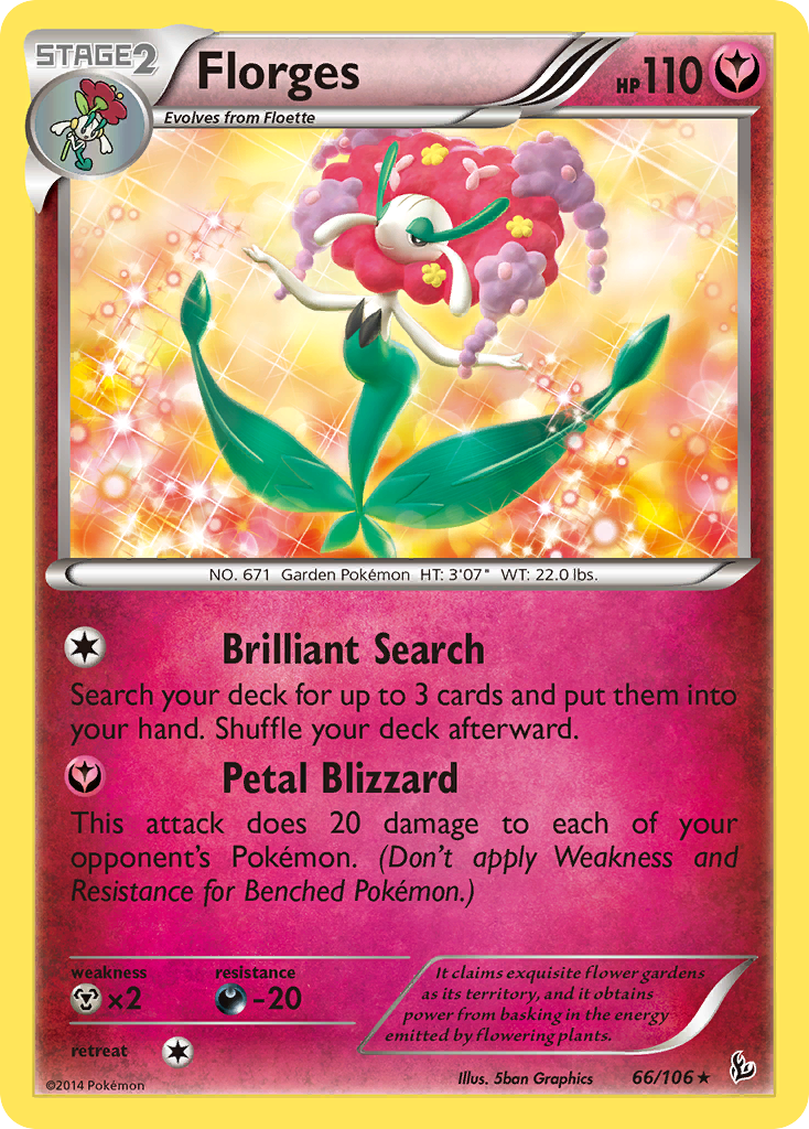 Florges (66/106) [XY: Flashfire] | Good Games Morley