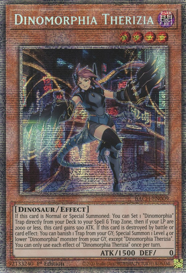 Dinomorphia Therizia [BACH-EN009] Starlight Rare | Good Games Morley